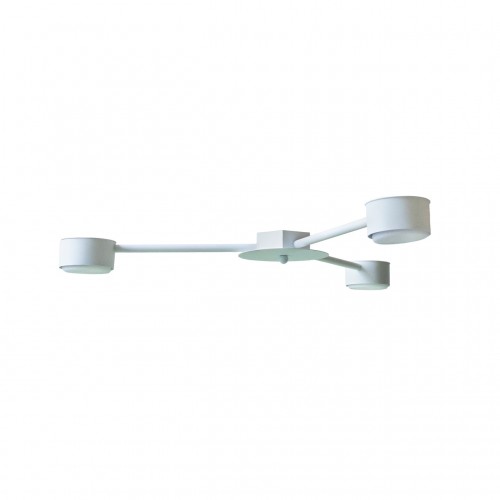 Люстра стельова MSK Electric Copter 3 плафони GX53 NL 8040-3 WH Білий 618701