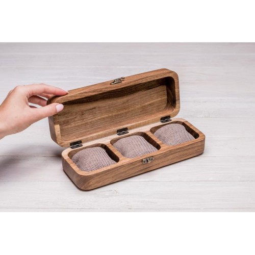 Дизайнерська підставка для наручних годинників ecoWalnut 7х26.5х9.5 см Дизайнерська підставка для наручних годинників ecoWalnut 7х26.5х9.5 см