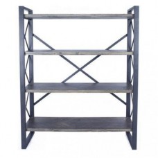 Стелаж для зберігання в стилі Loft NS-1878 1230x800x300 мм Черный