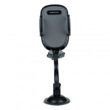 Тримач для смартфона розсувна система фіксації Borofone BH54 Racer windshield Black - Gray Тримач для смартфона розсувна система фіксації Borofone BH54 Racer windshield Black - Gray