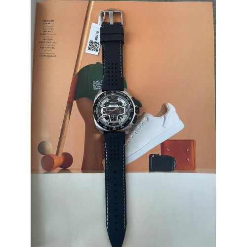 Чоловічий годинник Megir 2056 Todest Silver/Black