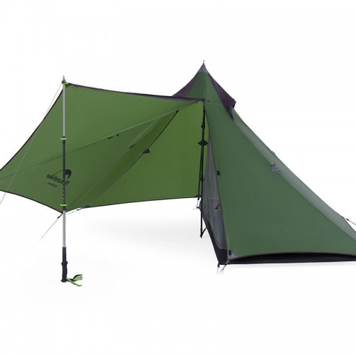 Намет одномісний з гострою верхівкою Naturehike NH17T030-L 210x210x135 см Темно-зелений (2328781338) Намет одномісний з гострою верхівкою Naturehike NH17T030-L 210x210x135 см Темно-зелений (2328781338)