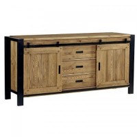 Комод Loft NS-241 930x1900x500 мм Чорний Комод Loft NS-241 930x1900x500 мм Чорний