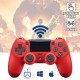 Бездротовий геймпад Play Station Dualshock 4 Wireless Bluetooth джойстик для приставки PS4 Red Червоний