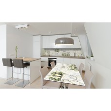 Наклейка вінілова на стіл Zatarga «Вінтажні троянди» 650х1200 мм Z180381/1st