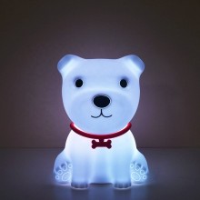 Дитячий нічник Dream Lites Puppy 7 кольорів світіння Білий SPR 148