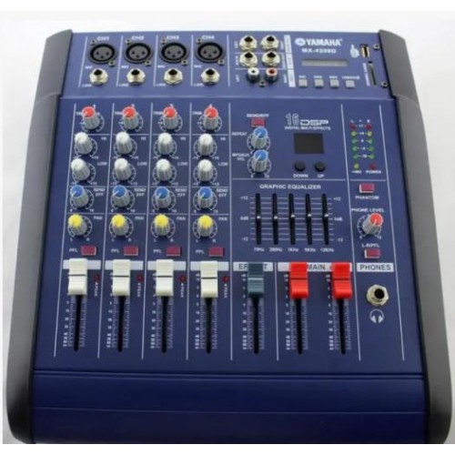Аудіо мікшер звуковий пульт підсилювач Mixer BT 4200D 4CH c bluetooth (1756375386) Аудіо мікшер звуковий пульт підсилювач Mixer BT 4200D 4CH c bluetooth (1756375386)