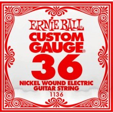 Струна Ernie Ball 1136 Nickel Wound Electric Guitar String .036