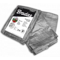 Тент високої міцності GRAY 200 г/м² 4x6м Bradas