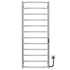 Рушникосушарка електрична Трапеція П12 500х1300 Deffi Хром JD03 (C.TR.130.50.12.E.C.R.1)