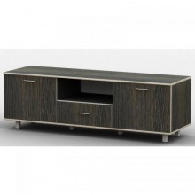 Тумба під телевізор Тиса Мебель ТВ-202 Венге 44x45x180 см