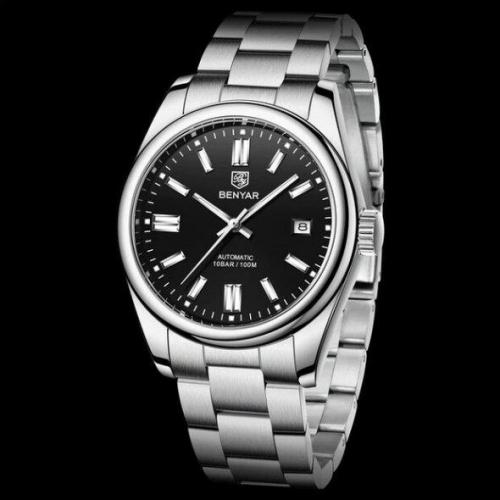 Наручний класичний годинник Benyar Automatic 10 BAR Наручний класичний годинник Benyar Automatic 10 BAR