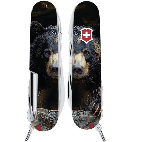 Складаний ніж Victorinox Fieldmaster Animal 91 мм 16 функцій Чорний ведмідь (1.4713.3_F1100pw) Складаний ніж Victorinox Fieldmaster Animal 91 мм 16 функцій Чорний ведмідь (1.4713.3_F1100pw)