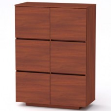 Комод Тумба 2 Компанит МГ 5 85х40х118 см Яблуня