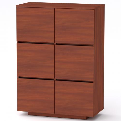 Комод Тумба 2 Компанит МГ 5 85х40х118 см Яблуня Комод Тумба 2 Компанит МГ 5 85х40х118 см Яблуня