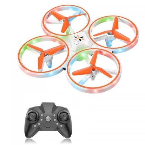 Квадрокоптер LH-X71 з підсвіткою та функцією розпізнавання перешкод Lead Honor Помаранчевий Квадрокоптер LH-X71 з підсвіткою та функцією розпізнавання перешкод Lead Honor Помаранчевий