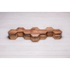 Скринька органайзер на 8 комірок ecoWalnut 7.3х59.7х18.8 см