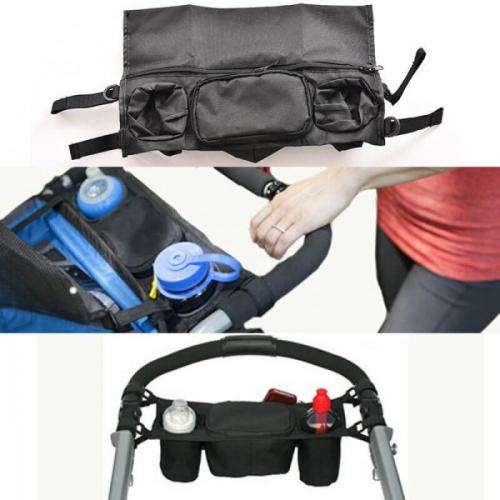 Організатор для коляски Baby Stroller Tray-0087S Чорний Організатор для коляски Baby Stroller Tray-0087S Чорний