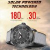 Годинник чоловічий водостійкий тактичний North Edge Mach New Чорний (2499642972)