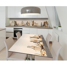 Наклейка 3Д вінілова на стіл Zatarga «Сучасність» 600х1200 мм (Z184269st)