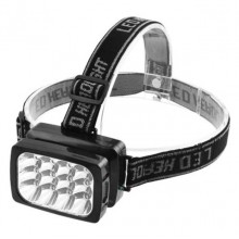 Ліхтар налобний акумуляторний Luxury 1837-12LED ЗУ 220V