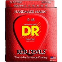 Струни для електрогітари DR RDE-9/46 Red Devils Light Heavy Coated Electric Guitar 9/46 Струни для електрогітари DR RDE-9/46 Red Devils Light Heavy Coated Electric Guitar 9/46