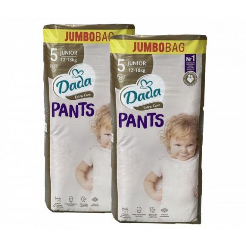 Дитячі одноразові підгузки трусики Dada Extra Care 5 JUNIOR 12-18 кг 120 шт