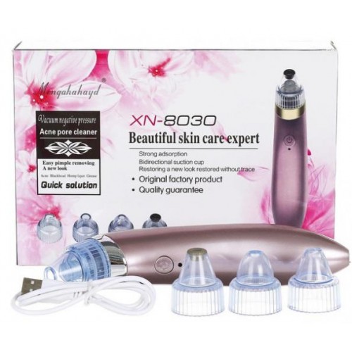 Вакуумний апарат для чищення пор Menqshahayd Beauty Skin Care Specialist XN-8030 Рожевий (lfg900012)