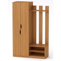 Передпокій з шафою Компанит Ніна 120,2х46,8х195 см вільха