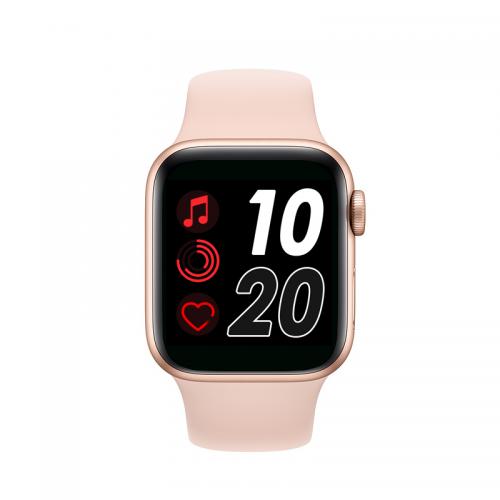 Смарт-годинник Smart Watch IWO 12 series T500 з тонометром Gold/Pink (SW0001T500P) в інтернет супермаркеті PbayMarket!