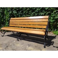 Лава паркова кована GoodsMetall у стилі ЛОФТ 2000х450х450 - ЛС89 Лава паркова кована GoodsMetall у стилі ЛОФТ 2000х450х450 - ЛС89