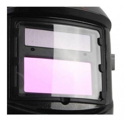 Зварювальна маска хамелеон 5367 Чорний з принтом