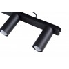 Люстра підвісна MSK Electric Tube в стилі лофт NL 2450-7 BK