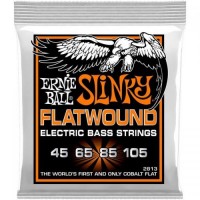 Струни для бас-гітари Ernie Ball 2813 Hybrid Cobalt Slinky Flatwound Bass 4-Strings 45/105 Струни для бас-гітари Ernie Ball 2813 Hybrid Cobalt Slinky Flatwound Bass 4-Strings 45/105