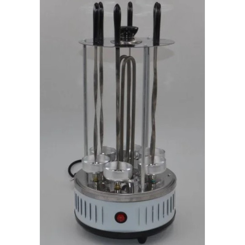 Електрошашличниця вертикальна Domotec BBQ MS-7782 нержавіюча сталь