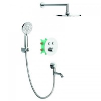 Вбудована душова система з термостатом Koer KB-67012-01 (Колір хром) (KR4728) Вбудована душова система з термостатом Koer KB-67012-01 (Колір хром) (KR4728)
