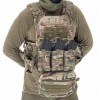 Плитоноска без плит з підсумками No Brand KR Cordura 1000D One Size Мультикам (1724442970)