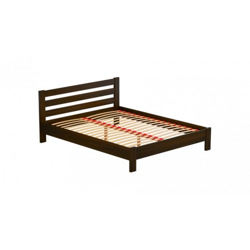 Ліжко дерев'яне Estella Рената Люкс 180х200 Темний горіх Масив 2Л2.5 Ліжко дерев'яне Estella Рената Люкс 180х200 Темний горіх Масив 2Л2.5