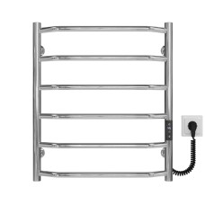 Рушникосушарка електрична Трапеція П6 500х600 Deffi Хром JD03 (C.TR.60.50.6.E.C.R.1)