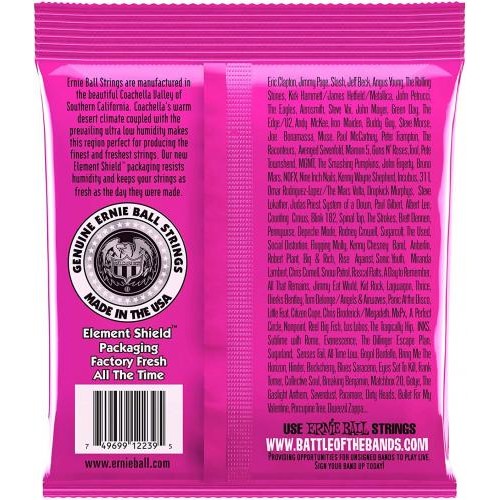 Струни для електрогітари Ernie Ball 2239 RPS-9 Reinforced Slinky Electric Guitar Strings 9/42 Струни для електрогітари Ernie Ball 2239 RPS-9 Reinforced Slinky Electric Guitar Strings 9/42