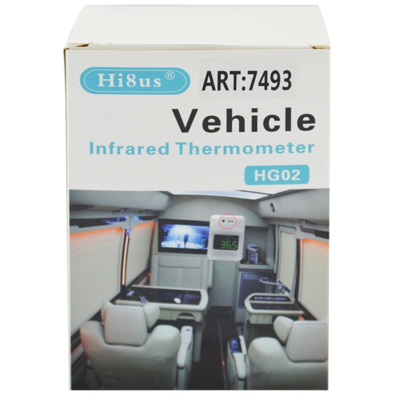 Термометр безконтактний інфрачервоний Hi8us HG02 настінний White (3_00683)