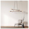 Люстра TK Lighting Helix Коричневий Чорний (TK4949)