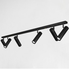 Світильник стельовий MSK Electric Telescope з повертними плафонами NL 22501-6 BK