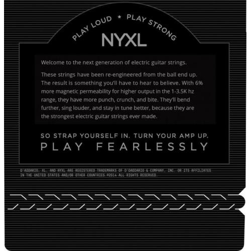 Струни для електрогітари D'Addario NYXL1152 Medium Top / Heavy Bottom 11/52 Струни для електрогітари D'Addario NYXL1152 Medium Top / Heavy Bottom 11/52