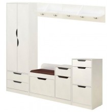 Передпокій Фаїна А4 Компанит Біла (komA21)