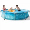 Басейн каркасний Intex 28206 Metal Frame Pool 305 x 76 см Marine print N в інтернет супермаркеті PbayMarket!