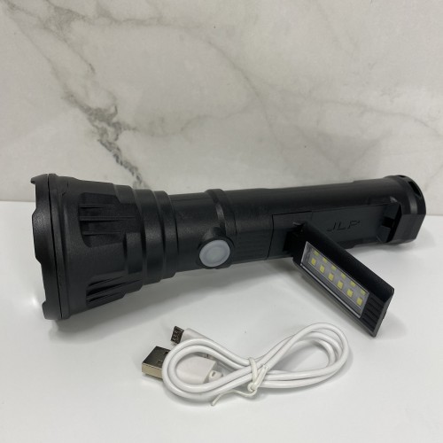 Фонарик ручний акумуляторний 3 режиму Zoom Voltronic JLP-2182A