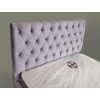 Ліжко BNB Arizona Comfort 120 х 190 см Simple З підйомним механізмом та нішою для білизни Бузковий