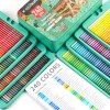 Преміум-набір кольорових масляних олівців KALOUR 240 кольорів в металевій коробці в інтернет супермаркеті PbayMarket!