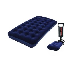 Матрац надувний Pavillo Bestway 67000-1, 76 х 185 х 22 см, з насосом, подушкою. Одномісний